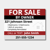 18 x 24 Yard Sign - Real Estate FSBO